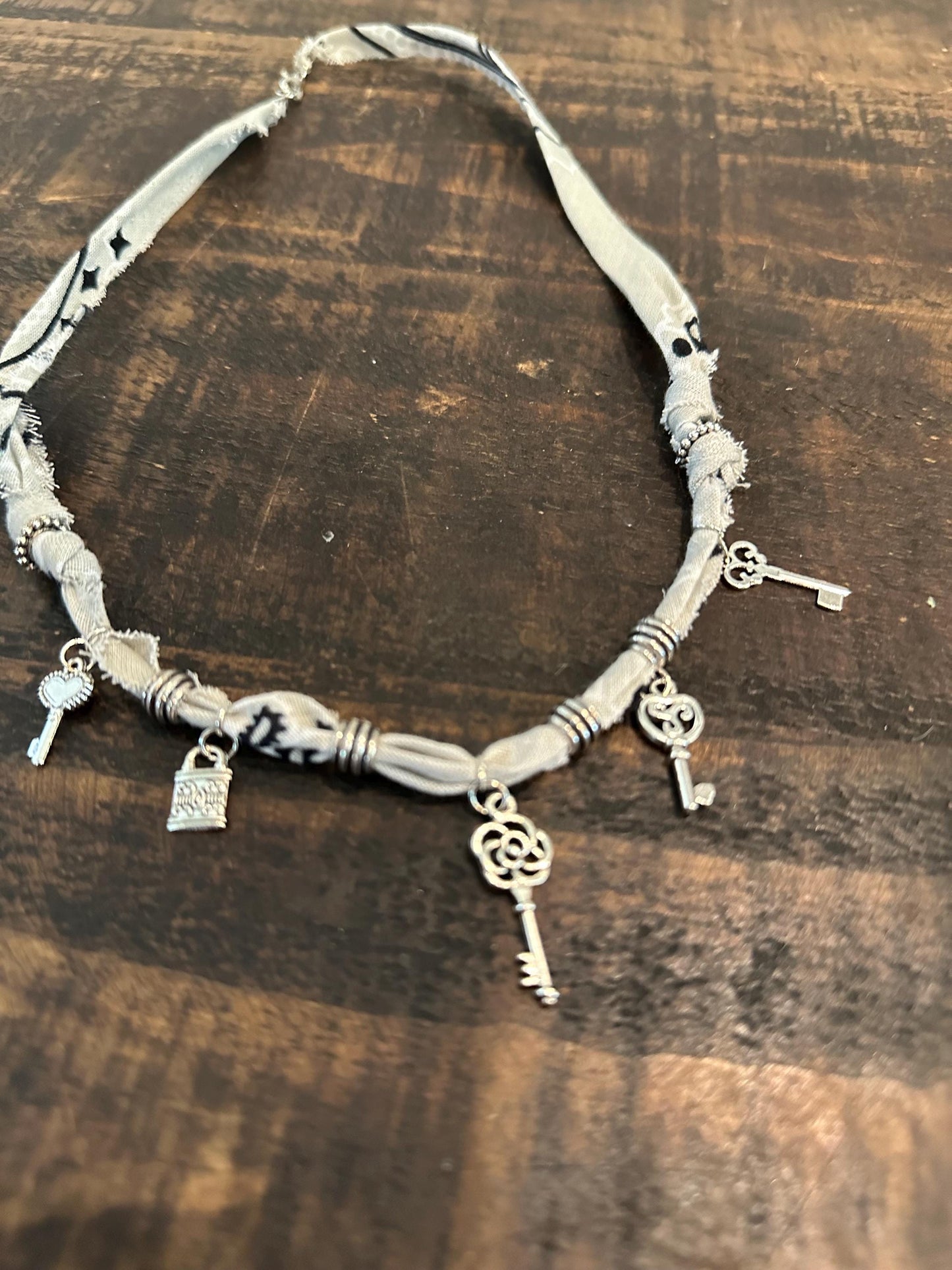 Key Charm Necklace