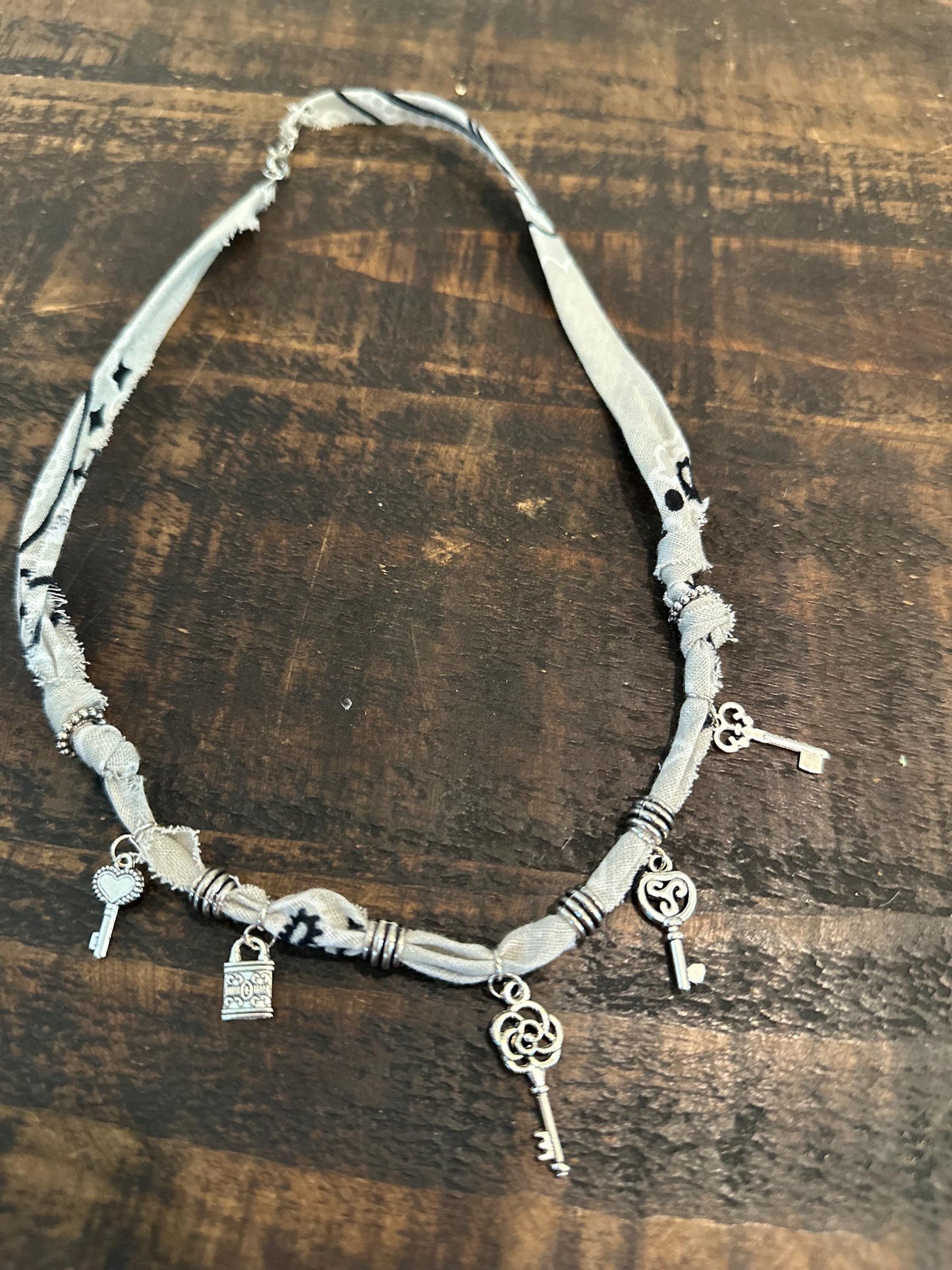 Key Charm Necklace