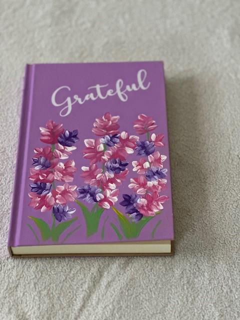 Hand-painted journal