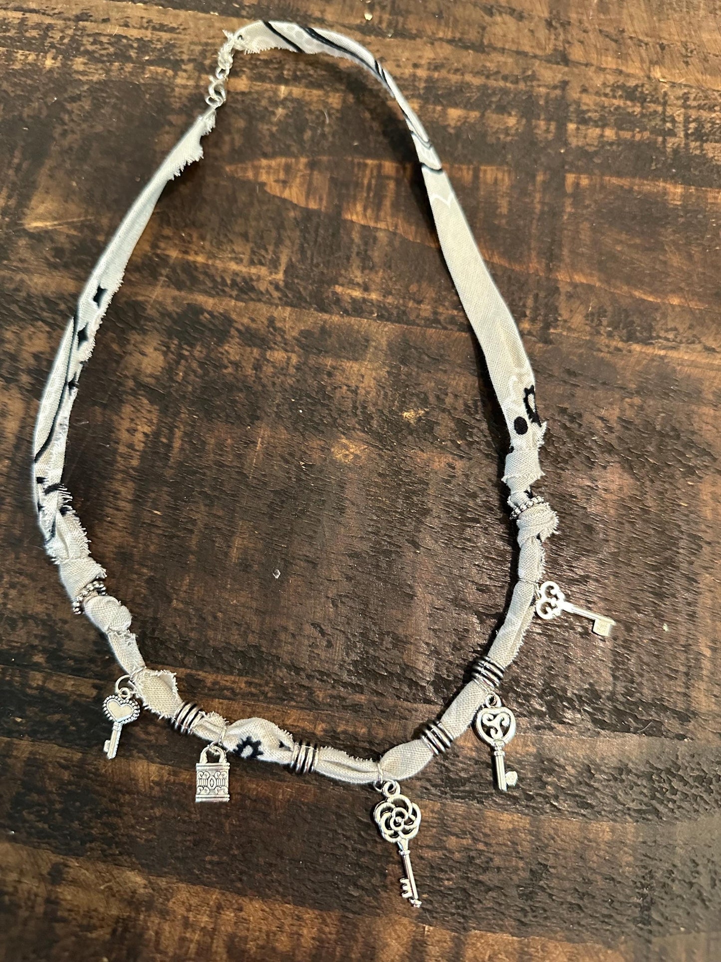 Key Charm Necklace