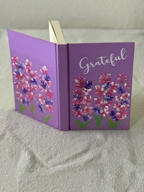 Hand-painted journal
